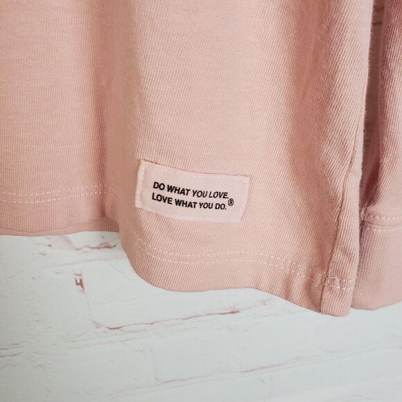 NEW Life is Good Long Sleeve Crusher Tee Shirt Womens M Pink Jackie Snowboard - Picture 5 of 12